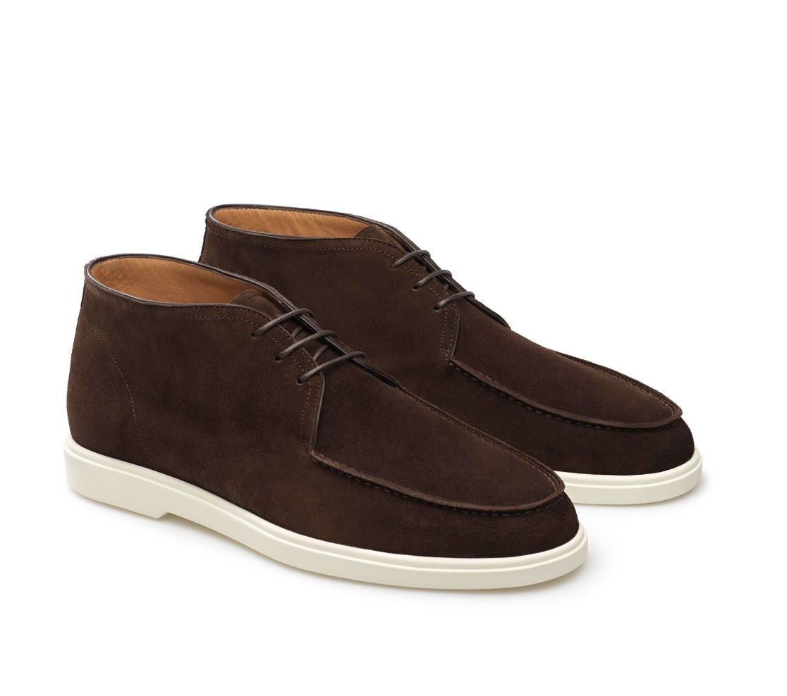 Leather Sneakers - Herman Camurça 500 Ebano Leather Sneakers - Herman Camurça 500 Ebano